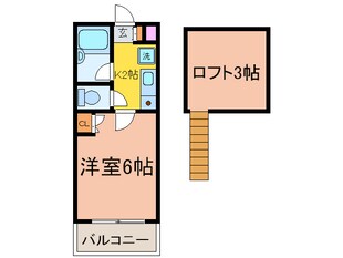 プレシャスハイツ武蔵中原Ｂの物件間取画像